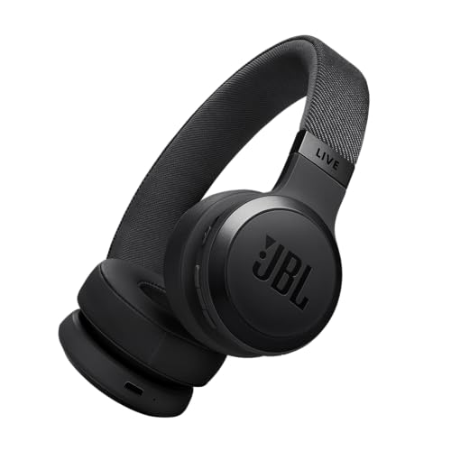 JBL Live 670NC Noise-Cancelling On-Ear Wireless Headphones (Black)