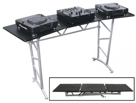 Odyssey ATT2 Adjustable Aluminum Mobile DJ Table (Open Box)