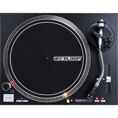 Reloop RP-4000 MK2 Quartz-Driven DJ Turntable with High-Torque Direct Drive (Open Box)