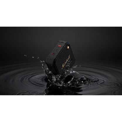 Marshall Willen Portable Bluetooth Speaker - Black & Brass