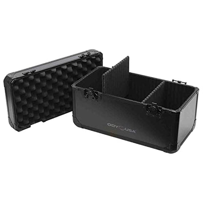 Odyssey Black Krom Series Utility/Record Case Holds 120 7" Record