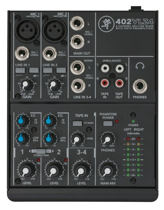 Mackie 402-VLZ4 4 Channel Mixer