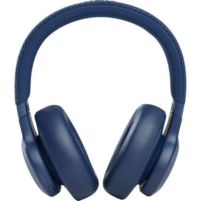 JBL Live 660NC Noise-Canceling Wireless Over-Ear Headphones (Blue)