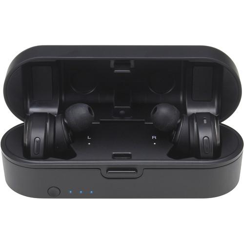 Audio-Technica Consumer ATH-CKR7TW True Wireless In-Ear Headphones (Black)