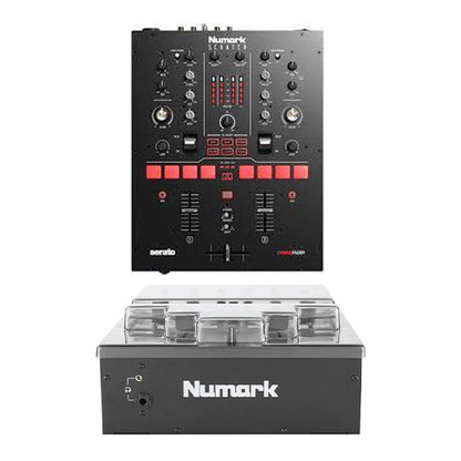 Numark Scratch - 2-Channel Scratch Mixer for Serato DJ Pro + Decksaver Dust Cover