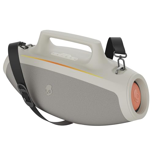 Skullcandy Barrel Bluetooth Boombox Speaker, Bone