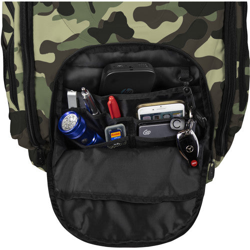 Backtrak XL DJ Backpack Green Camouflage