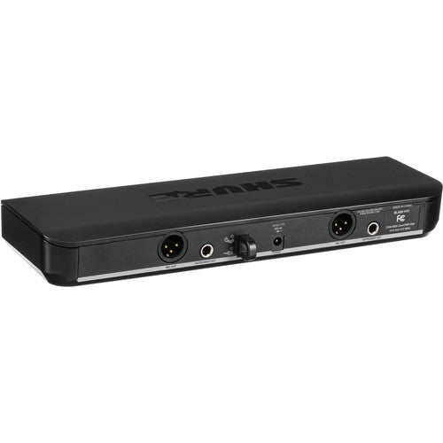 Shure BLX1288/CVL Dual-Channel Wireless Combo Lavalier & Handheld Microphone System (J11: 596 to 616 MHz)