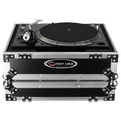 Odyssey FZ1200 Flight Zone Universal 1200 Style Dj Turntable Ata Case, black (Open Box)
