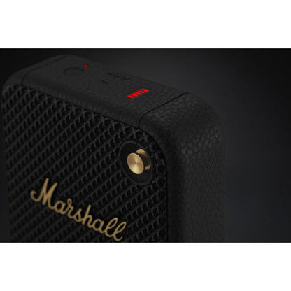 Marshall Willen Portable Bluetooth Speaker - Black & Brass