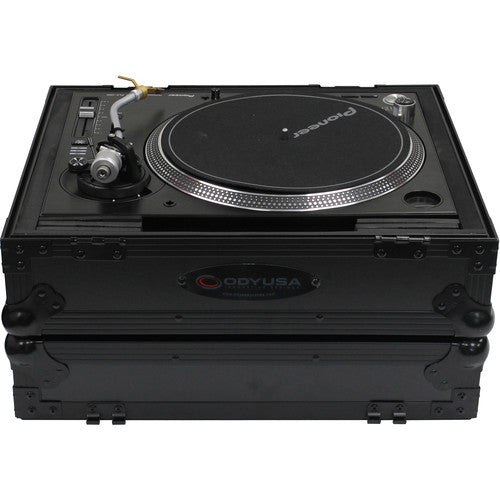 Technics SL-1200MK7 + Odyssey FZ1200BL Black Label Turntable Flight Case