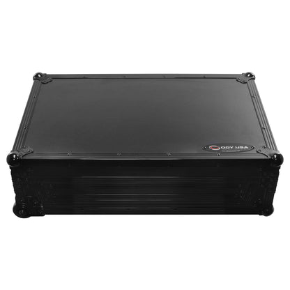Odyssey Rane One Flight Case in Black with Patented Glide Platform and Corner Wheels (Open Box)