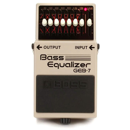 Boss GEB-7 7-band Bass EQ Pedal (Open Box)