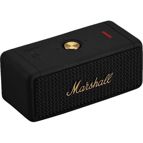 Marshall Emberton II Portable Bluetooth Speaker, Black & Brass