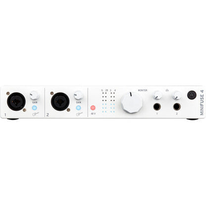 Arturia MiniFuse 4 USB-C Audio Interface, White (Open Box)