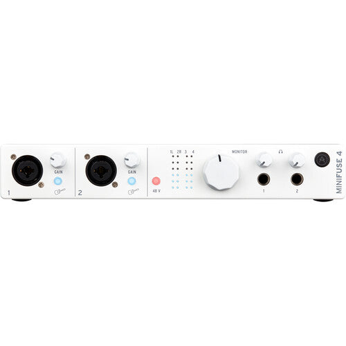 Arturia MiniFuse 4 USB-C Audio Interface, White (Open Box)