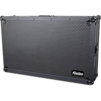 Headliner Pitch Black Flight Case DJ Controller Case for Pioneer DDJ-REV5 with Laptop Platform (All Black)
