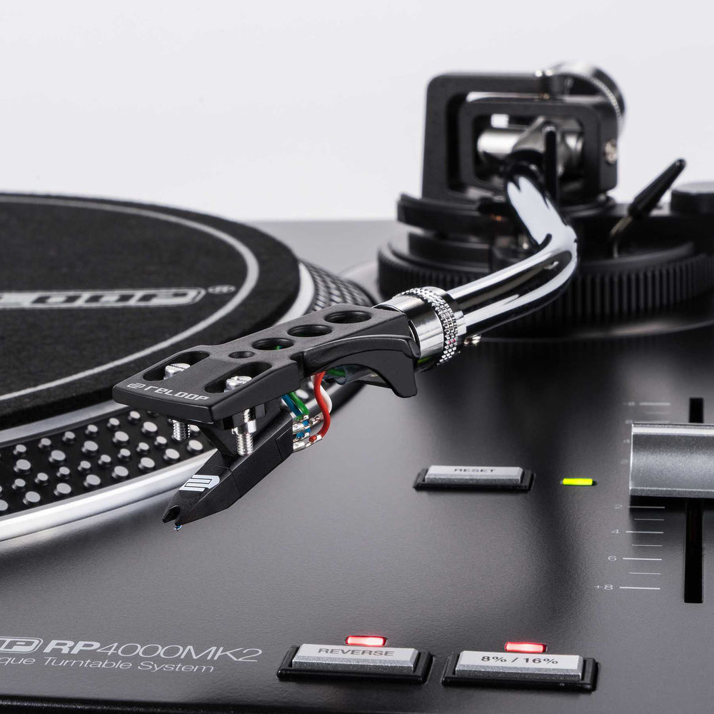 Reloop RP-4000 MK2 Quartz-Driven DJ Turntable with High-Torque Direct Drive (Open Box)