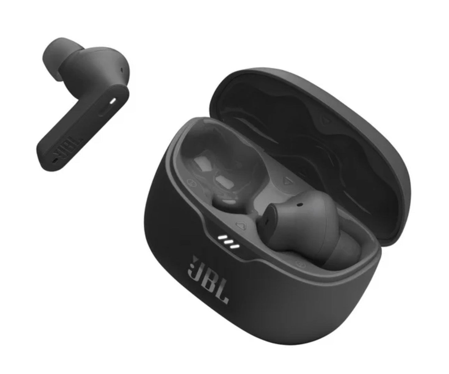 JBL Tune Beam Noise Cancelling in-Ear Earbuds, Black