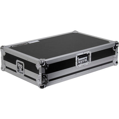 Odyssey Flight Zone Low-Profile Series DJ Controller Case for Pioneer DDJ-REV7 (Silver on Black)