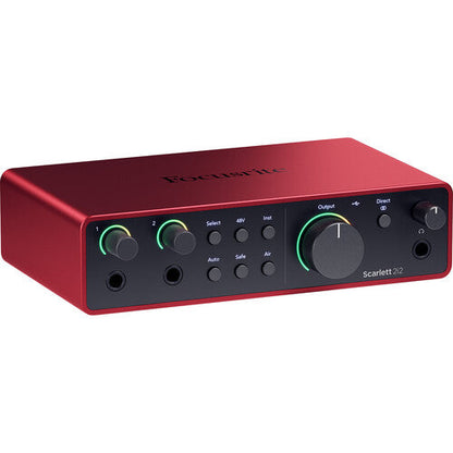 Focusrite Scarlett 2i2 Studio USB-C Audio Interface with Microphone and Headphones (4th Generation) (Open Box)