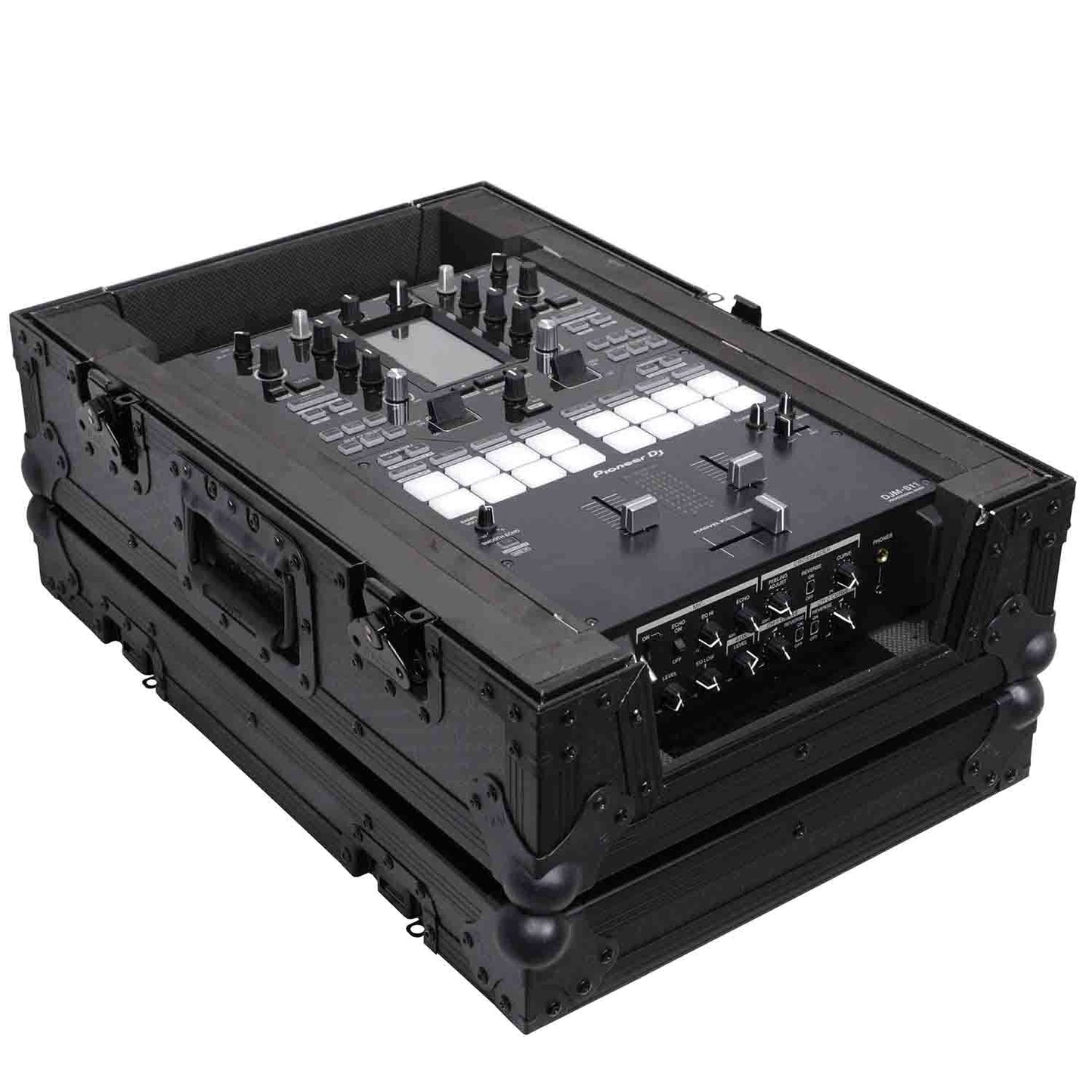 ProX XS-M11BL Universal Flight Case for Pioneer DJM-S11 and Rane SEVENTY / SEVENTY-TWO MKII Mixers (Black on Black)