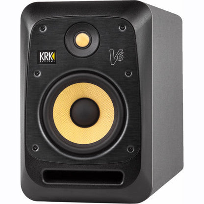 KRK V6 Series 4 6" 2-Way Powered Studio Reference Monitor, Black
