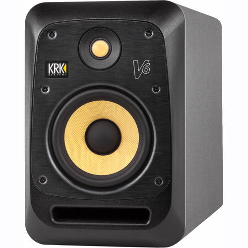 KRK V6 Series 4 6" 2-Way Powered Studio Reference Monitor, Black