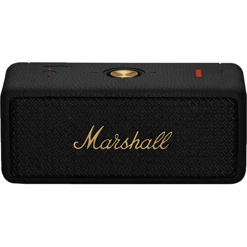 Marshall Emberton II Portable Bluetooth Speaker, Black & Brass