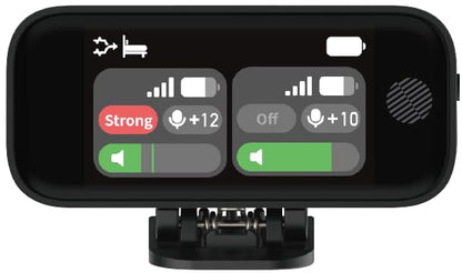 iCON Pro Audio AirMic Pro (2 TX + 1 RX + Charging Case) Wireless Lavalier Microphone (Black)