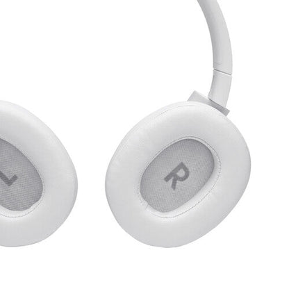 JBL Tune 760NC - Lightweight, Foldable Over-Ear Wireless Headphones with Active Noise Cancellation - White