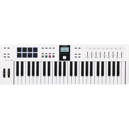 Arturia KeyLab Essential mk3 49-Key Universal MIDI Controller and Software (White) (Open Box)