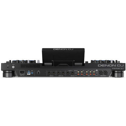 Denon DJ PRIME 4+ Standalone DJ Controller & Mixer with 4 Decks, Wi-Fi Music Streaming, Drop Sampler, 10.1" Touchscreen, Light Control, Internal FX