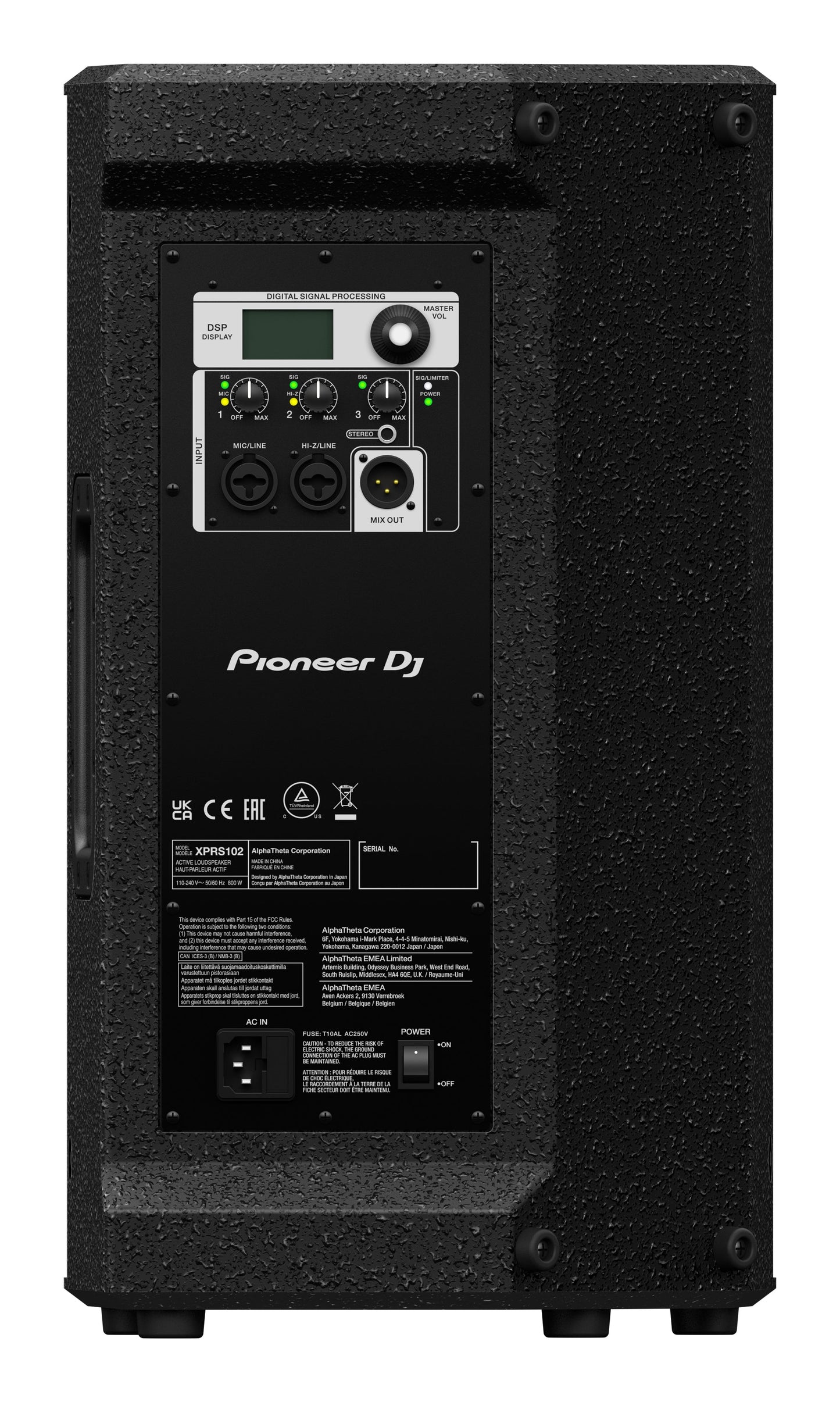 Pioneer DJ XPRS102 10” full-range active loudspeaker (Open Box)