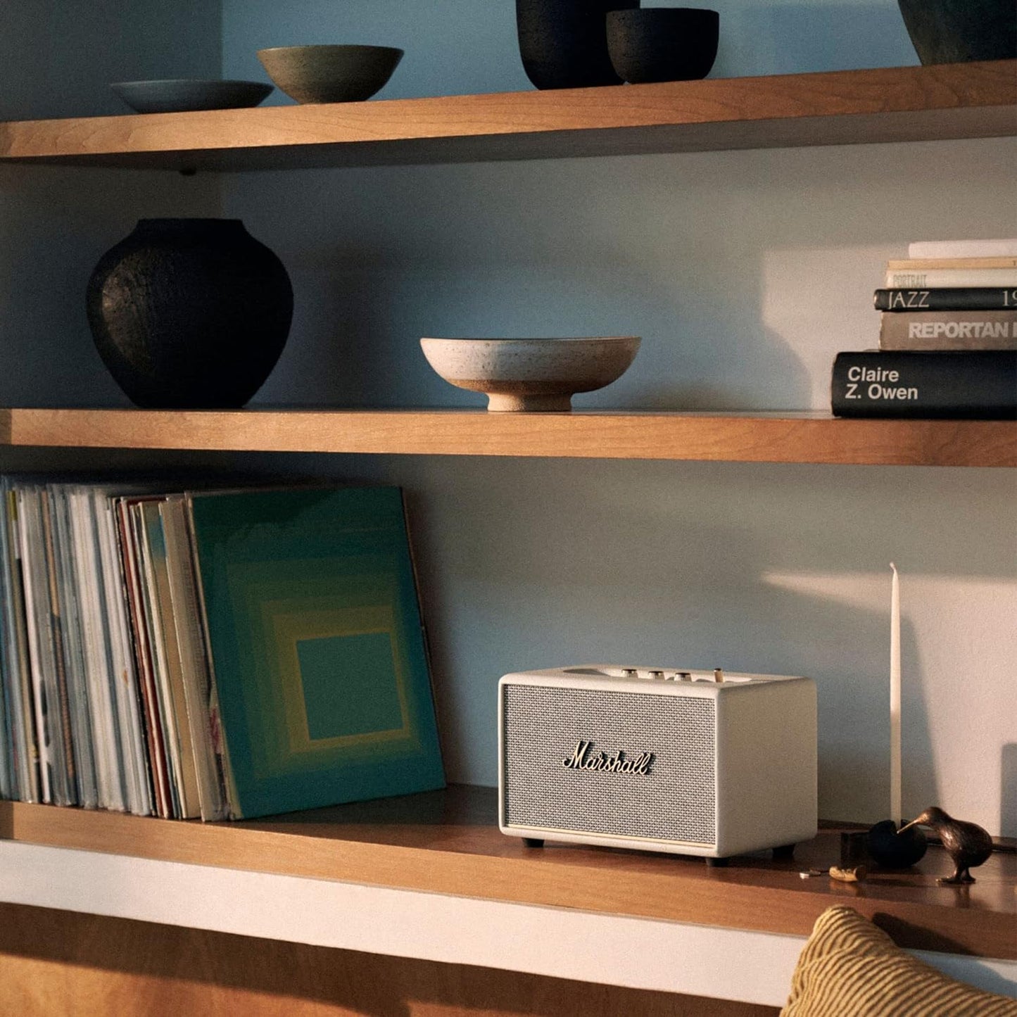 Marshall Acton III Bluetooth Home Speaker, Cream