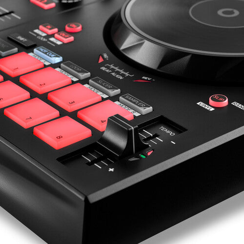 Hercules DJControl Inpulse 300 2-Deck USB DJ Controller for Serato DJ Lite and DJUCED (Open Box)