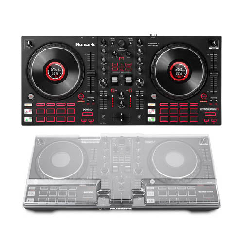 Numark Mixtrack Platinum FX + Dust Cover