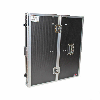 ProX Transformer Series Fold-Away DJ Performance Desk Facade with Wheels (Open Box)