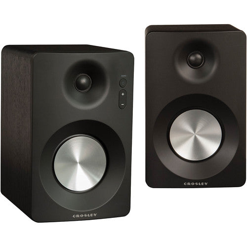Crosley Radio S100A 2-Way Powered Speakers (Pair)