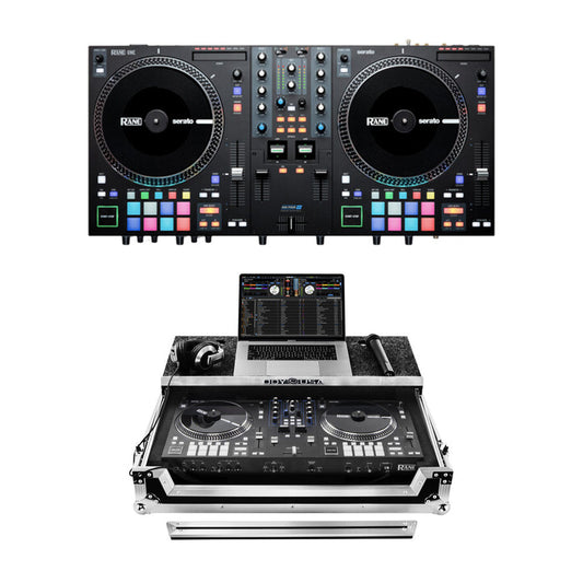 Rane DJ One + Odyssey Rane One Flight Case with Patented Glide Platform