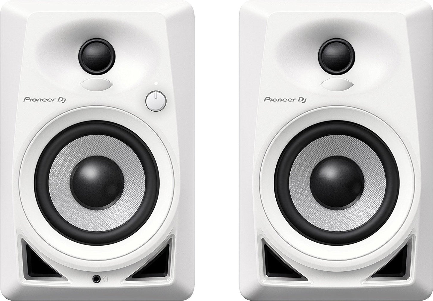 Pioneer DJ DM-40-W 4" Desktop Monitor Speakers (pair) in White