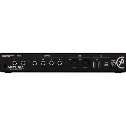 Arturia MiniFuse 4 USB-C Audio Interface, Black