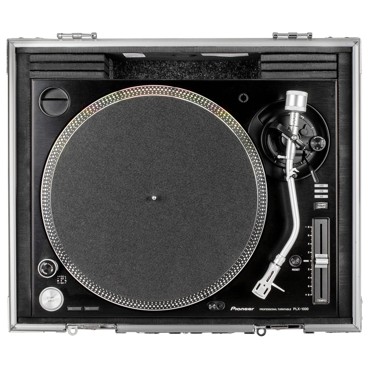 Odyssey FZ1200 Flight Zone Universal 1200 Style Dj Turntable Ata Case, black (Open Box)
