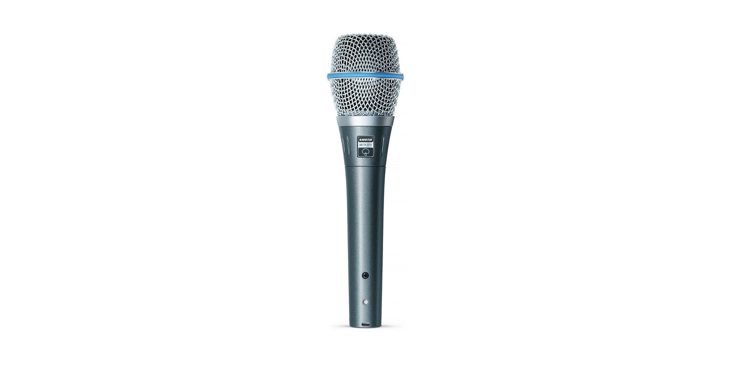Shure BETA 87A Supercardioid Handheld Condenser Microphone