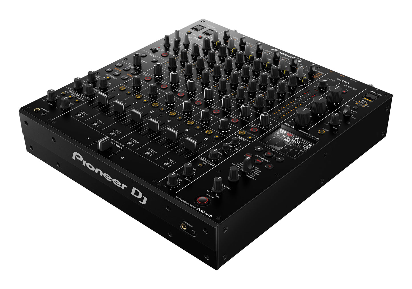 Pioneer DJ DJM-V10 6-Channel Professional DJ Mixer (Black)