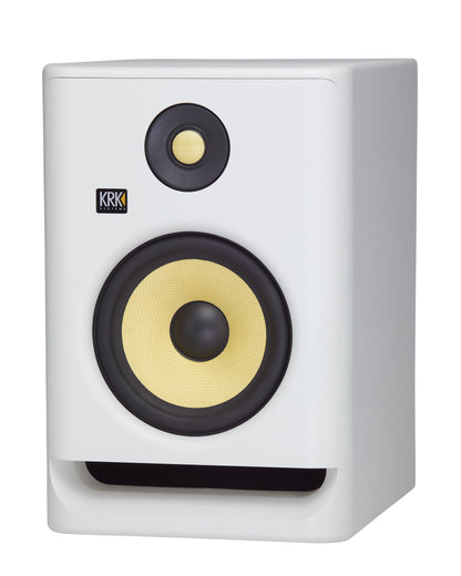 KRK ROKIT RP7 G4 Professional Bi-amp Studio Monitor (White Noise)