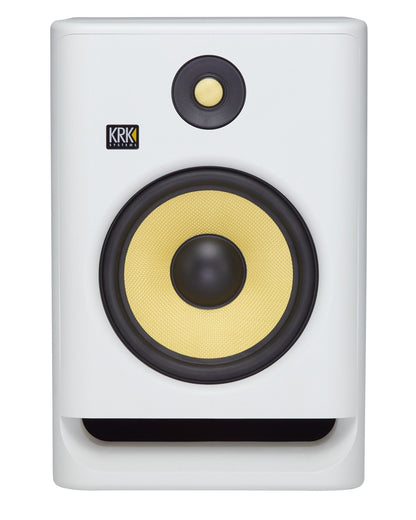 KRK ROKIT RP8 G4 Professional Bi-amp Studio Monitor (White Noise)