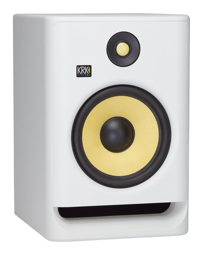 KRK ROKIT RP8 G4 Professional Bi-amp Studio Monitor (White Noise)