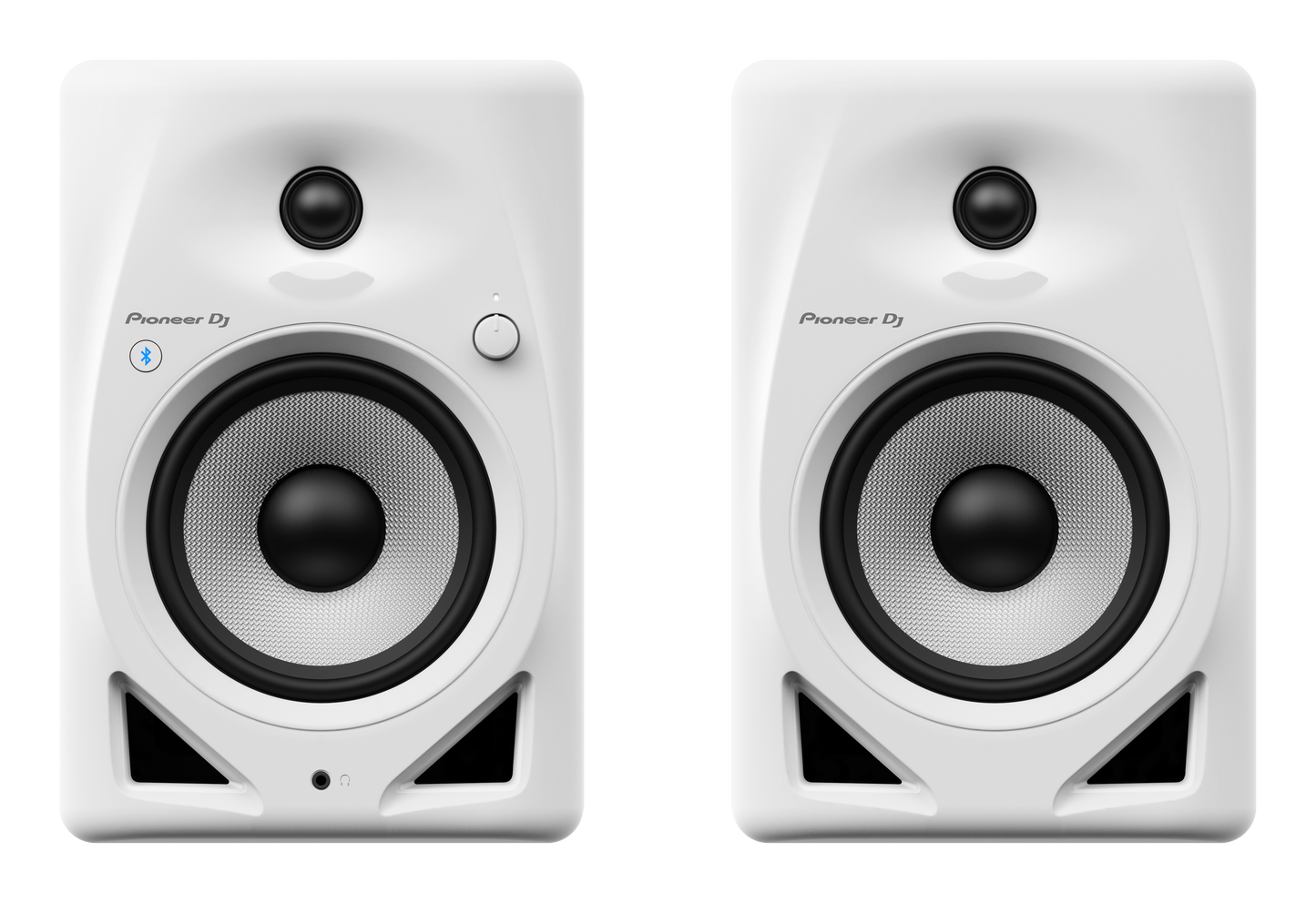Pioneer Dj DM-50D 5-inch Desktop Monitor System – High-Performance Sound (White)
