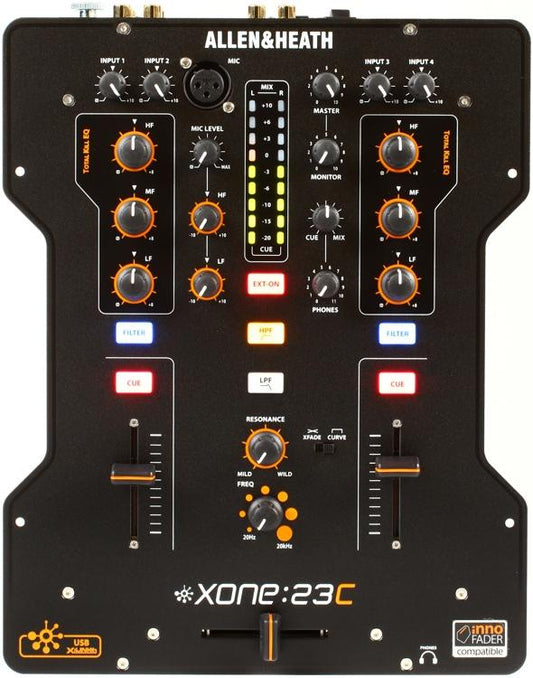Allen & Heath XONE:23C DJ Mixer with Internal Soundcard